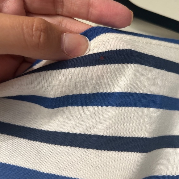 Saint James® X J.Crew cropped boatneck T-shirt- See pics - Picture 10 of 10